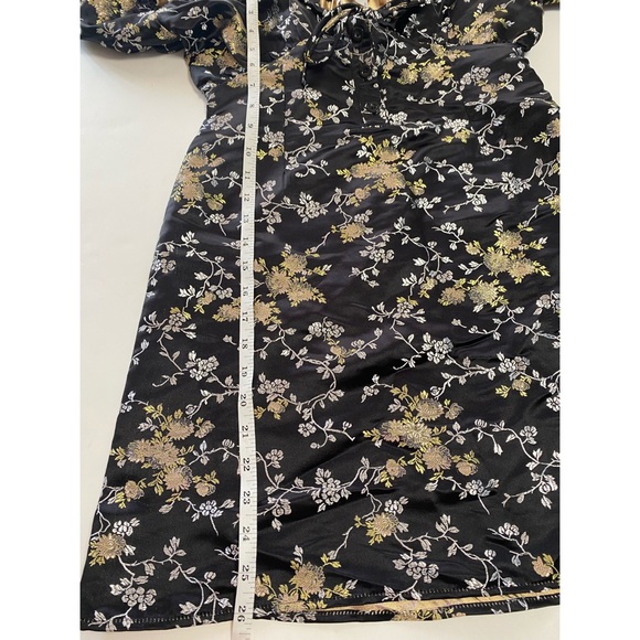 Lioness The Label Australia Australian Black Floral Dress Size S. - Picture 6 of 10
